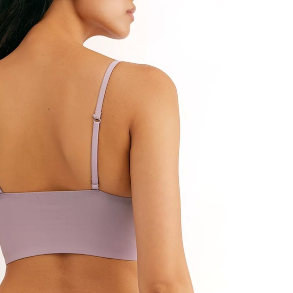 FREE PEOPLE Sage Longline Bralette Purple OB833299 - Picture 3 of 11